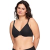 image:imageOlga Womens Olga Womens Cloud 9 FullFigure Unlined Underwire Minimizer Bra Ogw253uu09Black