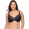 image:imageOlga Womens Plus Size Cloud 9 Underwire Contour Lace BraBlack