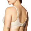 image:imageOlga Womens Sheer Leaves Minimizer BraButterscotch