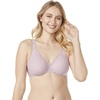 image:imageOlga Womens Sheer Leaves Minimizer BraMauve Shadows
