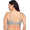 image:imageWarners Easy Does It UnderarmSmoothing with Seamless Stretch Wireless Lightly Lined Comfort BraGrey Heather