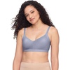 image:imageWarners Easy Does It UnderarmSmoothing with Seamless Stretch Wireless Lightly Lined Comfort BraSilver