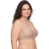 image:imageWarners Easy Does It UnderarmSmoothing with Seamless Stretch Wireless Lightly Lined Comfort BraToasted Almond Deprecated