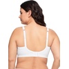 image:imageWarners Easy Does It UnderarmSmoothing with Seamless Stretch Wireless Lightly Lined Comfort BraWhite