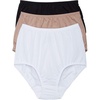 image:imageOlga womens Without a Stitch 3 Pack BriefBlackToasted AlmondWhite