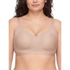 image:imageWarners Easy Does It UnderarmSmoothing with Seamless Stretch Wireless Lightly Lined Comfort BraToasted Almond Deprecated