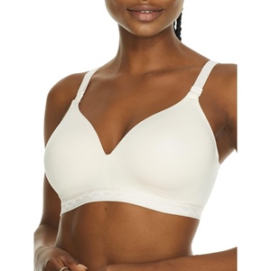 image:imageOlga Womens Full Figure Cloud 9 WireFree Convertible Contour BraRosewater
