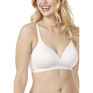 image:imageOlga Womens Full Figure Cloud 9 WireFree Convertible Contour BraWhite