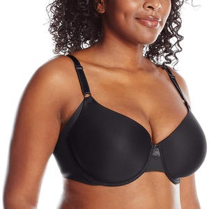 image:imageOlga Womens No Side Effects Underwire Contour BraRich Black