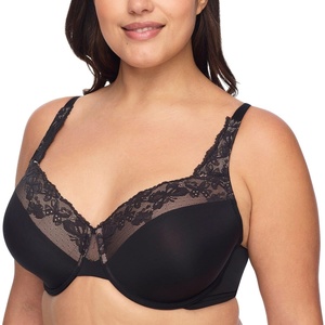 image:imageOlga Womens Plus Size Cloud 9 Underwire Contour Lace BraBlack