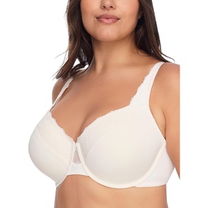 image:imageOlga Womens Plus Size Cloud 9 Underwire Contour Lace BraGardenia