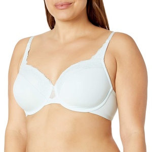 image:imageOlga Womens Plus Size Cloud 9 Underwire Contour Lace BraSkylight