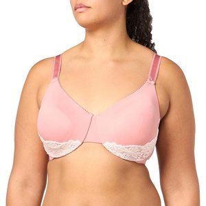 image:imageOlga Womens Plus Size Luxury Lift Underwire BraBraMauveglow W Rosewater Lace