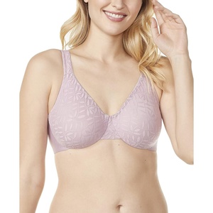 image:imageOlga Womens Sheer Leaves Minimizer BraMauve Shadows