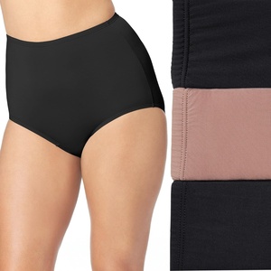 image:imageOlga womens Without a Stitch 3 Pack BriefBlackToasted AlmondBlack