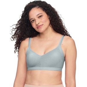 image:imageWarners Easy Does It UnderarmSmoothing with Seamless Stretch Wireless Lightly Lined Comfort BraForgetmenot
