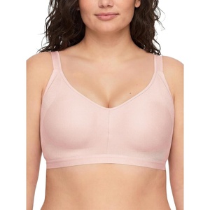 image:imageWarners Easy Does It UnderarmSmoothing with Seamless Stretch Wireless Lightly Lined Comfort BraRosewater