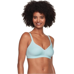 image:imageWarners Easy Does It UnderarmSmoothing with Seamless Stretch Wireless Lightly Lined Comfort BraSummer Sky