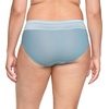 image:imageWarners womens No Pinching No Problems Digfree Comfort Waist With Lace Microfiber Hipster 5609jBaby Blue Pettie Stripes