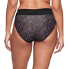 image:imageWarners womens No Pinching No Problems Digfree Comfort Waist With Lace Microfiber Hipster 5609jBlack Floral Linework