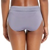 image:imageWarners womens No Pinching No Problems Digfree Comfort Waist With Lace Microfiber Hipster 5609jBlue Granite
