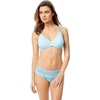 image:imageWarners womens No Pinching No Problems Digfree Comfort Waist With Lace Microfiber Hipster 5609jCanal Blue