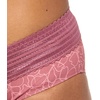image:imageWarners womens No Pinching No Problems Digfree Comfort Waist With Lace Microfiber Hipster 5609jDeco Rose Chalk Floral