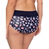 image:imageWarners womens No Pinching No Problems Digfree Comfort Waist With Lace Microfiber Hipster 5609jEvening Blue Lucky Floral