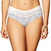 image:imageWarners womens No Pinching No Problems Digfree Comfort Waist With Lace Microfiber Hipster 5609jEvening Blue Star Print