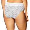 image:imageWarners womens No Pinching No Problems Digfree Comfort Waist With Lace Microfiber Hipster 5609jEvening Blue Star Print