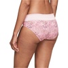 image:imageWarners womens No Pinching No Problems Digfree Comfort Waist With Lace Microfiber Hipster 5609jLilac Petals Print