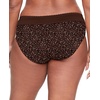 image:imageWarners womens No Pinching No Problems Digfree Comfort Waist With Lace Microfiber Hipster 5609jMahogany Animal Print