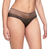 image:imageWarners womens No Pinching No Problems Digfree Comfort Waist With Lace Microfiber Hipster 5609jMocha Layered Leo