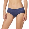 image:imageWarners womens No Pinching No Problems Digfree Comfort Waist With Lace Microfiber Hipster 5609jNavy Ink