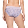 image:imageWarners womens No Pinching No Problems Digfree Comfort Waist With Lace Microfiber Hipster 5609jOrchid Hush Printemps Floral