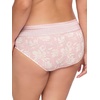 image:imageWarners womens No Pinching No Problems Digfree Comfort Waist With Lace Microfiber Hipster 5609jPeachskin Blithe Floral