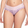 image:imageWarners womens No Pinching No Problems Digfree Comfort Waist With Lace Microfiber Hipster 5609jPrimrose Soft Vines