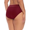 image:imageWarners womens No Pinching No Problems Digfree Comfort Waist With Lace Microfiber Hipster 5609jSyrah