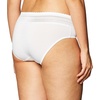 image:imageWarners womens No Pinching No Problems Digfree Comfort Waist With Lace Microfiber Hipster 5609jWhite